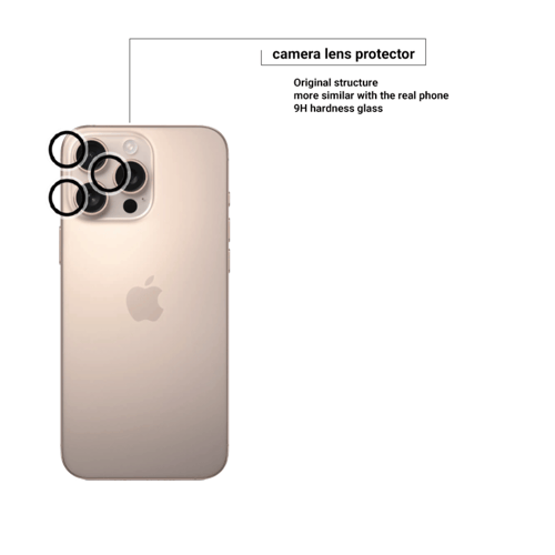 Xonda - بكج حماية النخبة 3in1 للايفون 16 - خصوصية