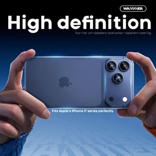 HAMMER - حماية مسطح الكاميرا مع عدسات حماية الياقو...