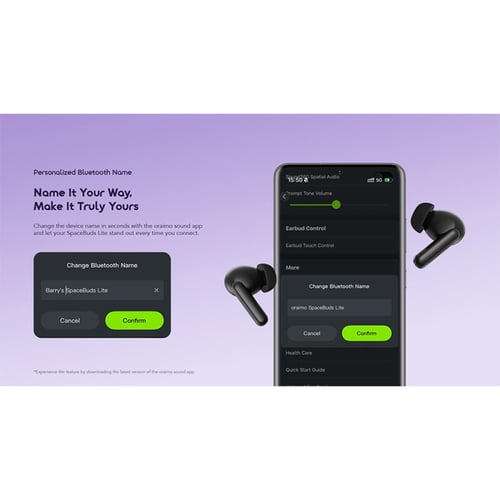 Oraimo - سماعة أذن لاسلكية سبيس بودز نيو بلس بخاصي...