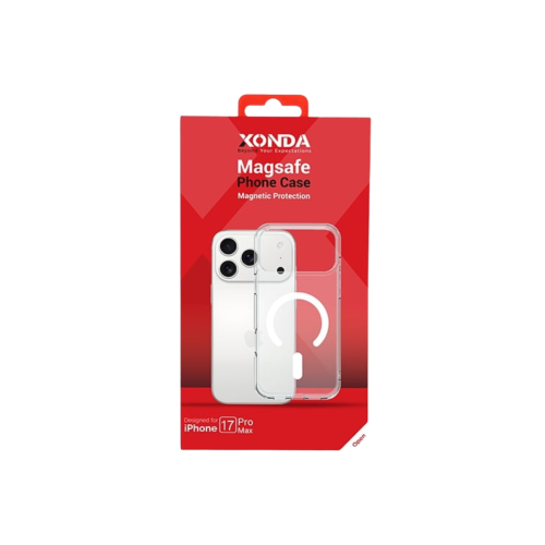 XONDA - غلاف حماية داعم للماق سيف للايفون 17 - شفا...