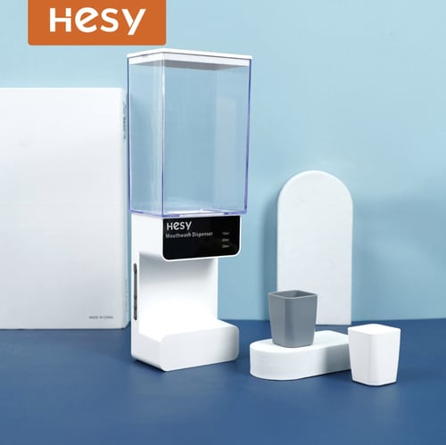 Hesy - جهاز غسول الفم الذكي بسعة 650 مل - أبيض