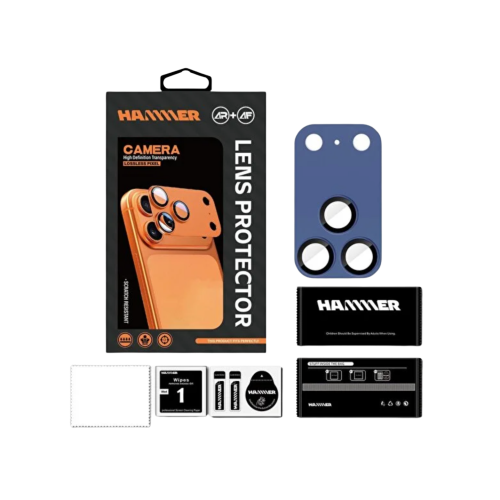 HAMMER - حماية مسطح الكاميرا مع عدسات حماية الياقو...