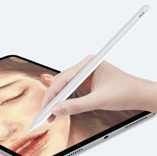 WiWU - قلم لمس للايباد يدعم الشحن اللاسلكي - أبيض