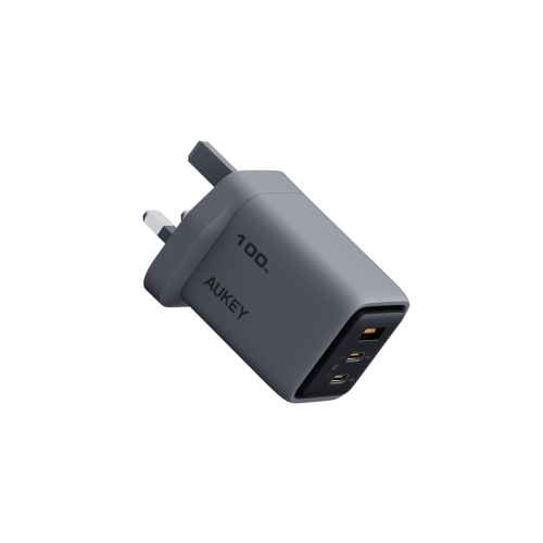 AUKEY - كوميت ميكس PA-C5 شاحن جداري بـ 3 منافذ بقو...