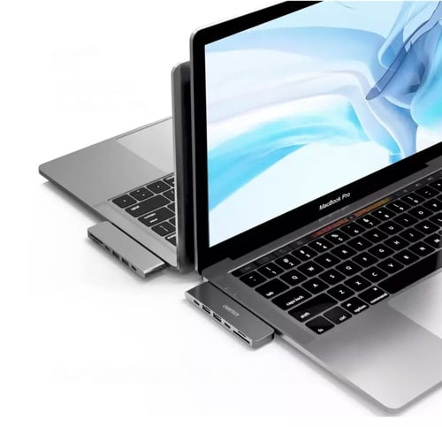 Choetech - وصلة تايب سي ثنائي متعددة المنافذ 7 في...