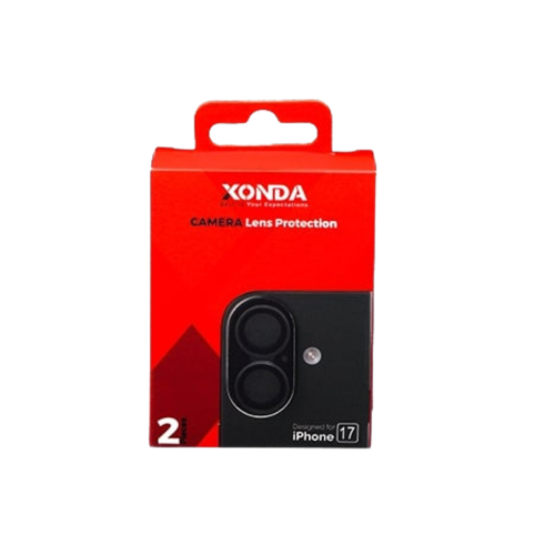 Xonda - حماية عدسات الكاميرا (قطعتين) للايفون 17 -...