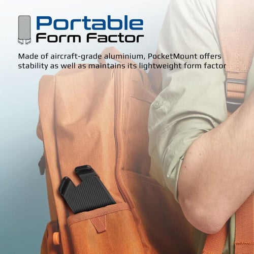 PROMATE - حامل لابتوب وتابلت PocketMount بعدة مستو...