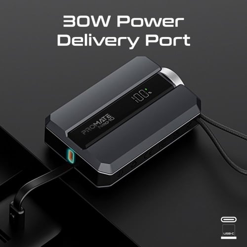 PROMATE - بطارية Neo-10 سعة 10000 ملي أمبير مع كيب...