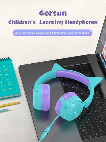 PROMATE - سماعة رأس KidSafe سلكية للأطفال