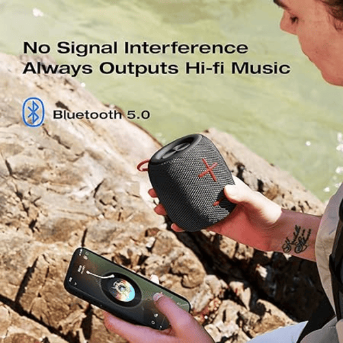 LEVORE - مكبر صوت لاسلكي رياضي LSM331 مع علاق - أس...