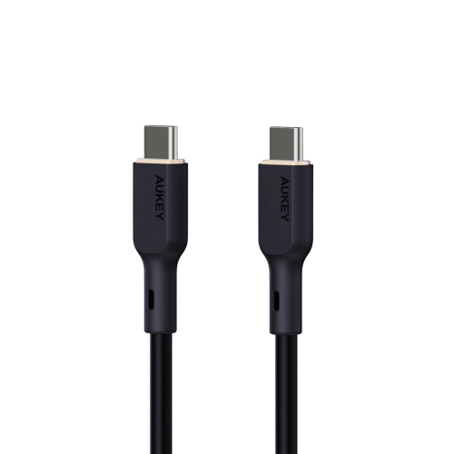 AUKEY - كيبل 240 واط سليكون مقوى شحن و مزامنة USB-...
