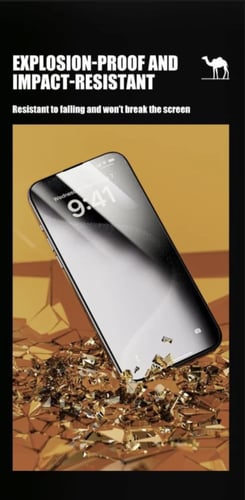 CAMEL - حماية شاشة من الزجاج المرن للايفون - خصوصي...