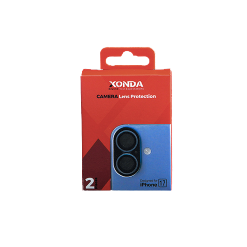 Xonda - حماية عدسات الكاميرا (قطعتين) للايفون 17 -...