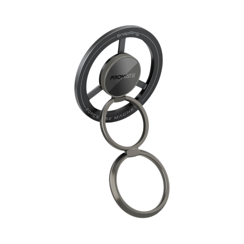 PROMATE - مسكة هاتف بحلقتين ودوران 360 تدعم الماق...