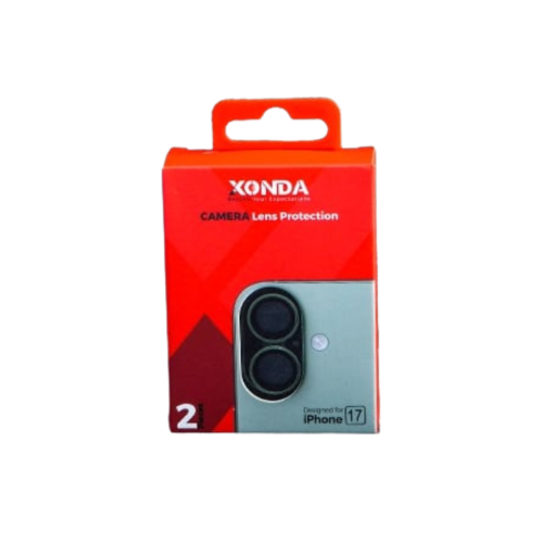 Xonda - حماية عدسات الكاميرا (قطعتين) للايفون 17 -...