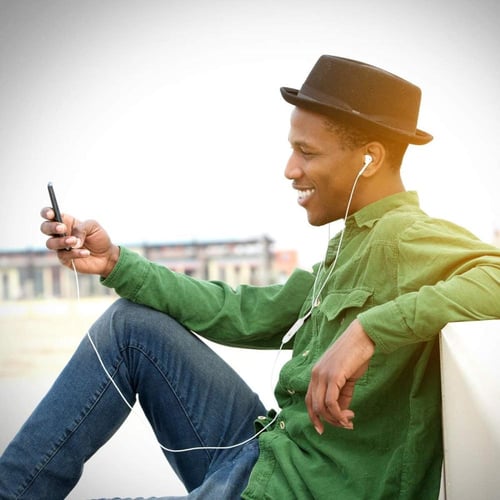 PROMATE - سماعة أذن سلكية gerarPods-is2 بمنفذ AUX...