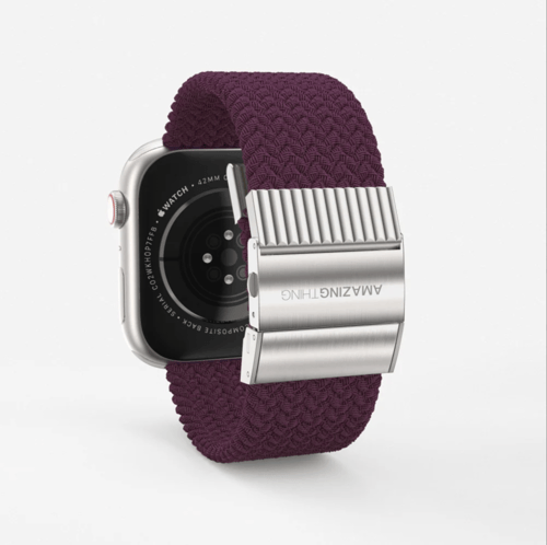 AMAZINGthing - سوار ساعة ابل TITAN WEAVE مقاس 45/4...