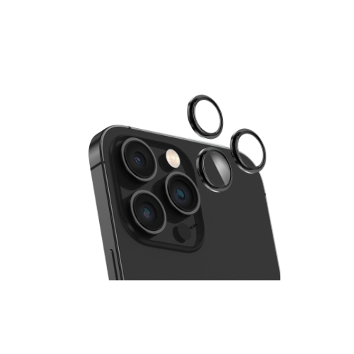 CAMEL - حماية عدسات كاميرا الأيفون - أسود