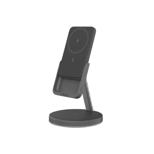 ANKER - شاحن لاسلكي 633 MagGo مع بطارية سعة 5000 م...