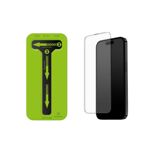 Goui - حماية شاشة زجاجية للايفون - شفاف