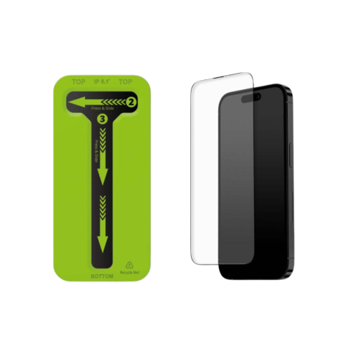 Goui - حماية شاشة زجاجية للايفون- مطفي