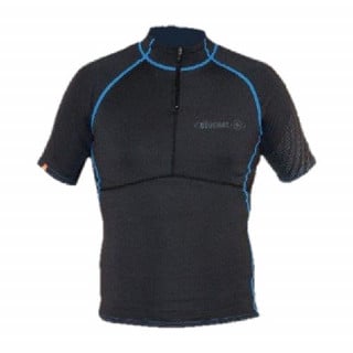 فلينة بوشات كم قصير كحلي سحاب