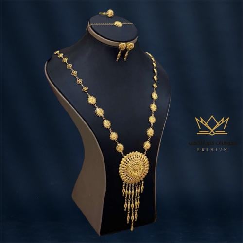 طقم كرسي جابر ذهب خالص عيار 21