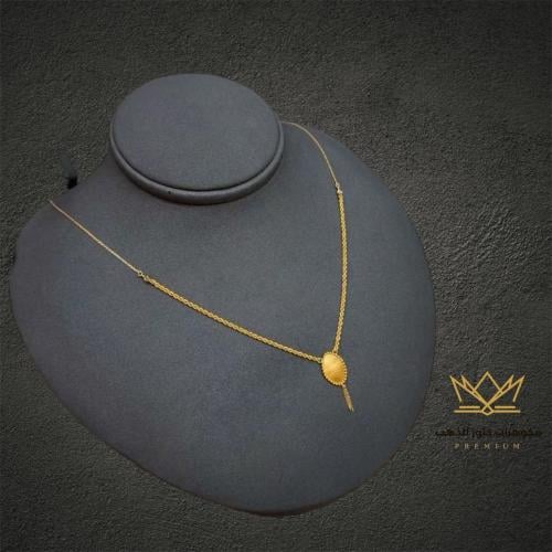 عقد ذهب البصمه مميز ذهب خالص عيار 21