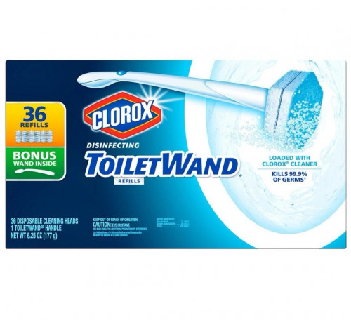 فرشة لتنظيف المرحاض استخدام واحد مع 36 اسفنجه للتن...