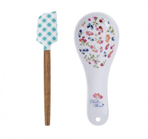 استراحة ملعقه ميلامين مع ملعقه سليكون