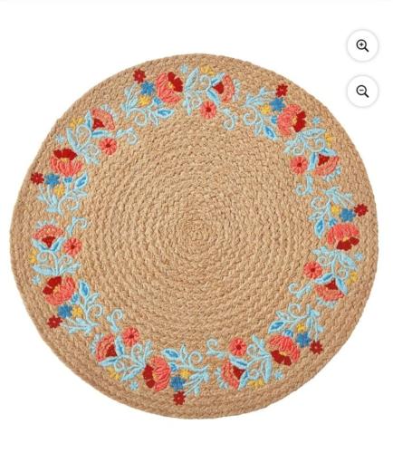 لباده دائريه بطبعة ورد