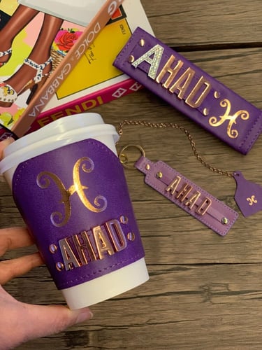 كفر كوب طباعة برج + حروف وسط