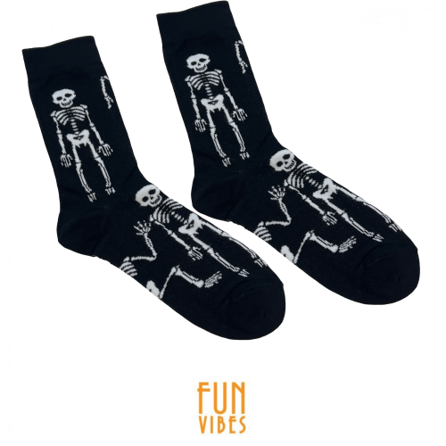 شراب هيكل عظمي - اسود