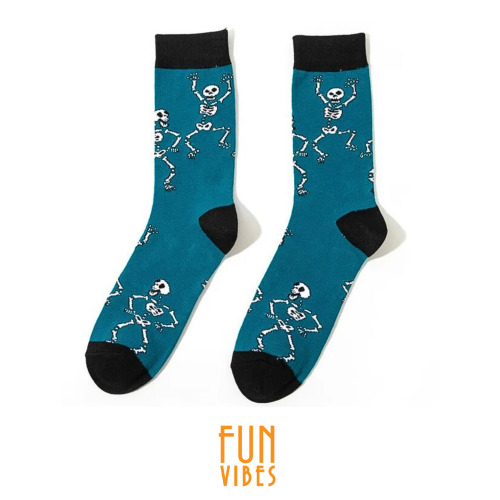 شراب هيكل عظمي -ازرق