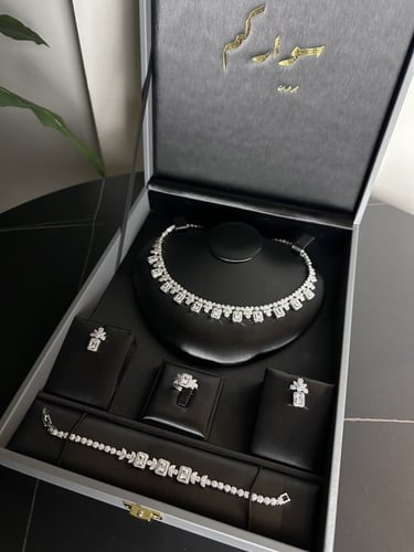 طقم مجوهرات زركون دلارا