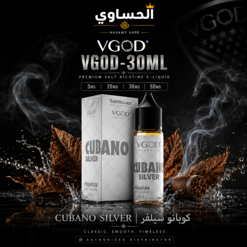 Vgod Cubano Silver 30ml