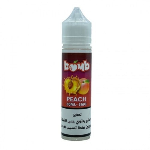 بومب خوخ 60مل Bomb Peach Normal 3mg