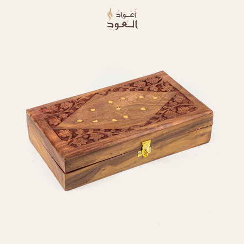 نص درزن علبة خشب مقاس 10× 6