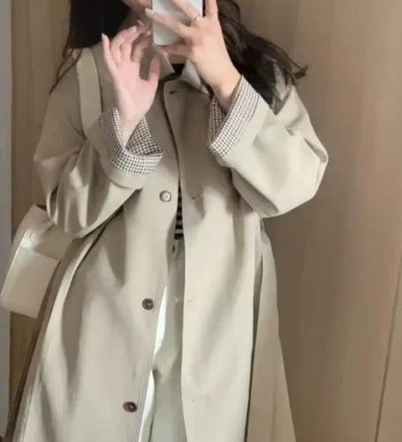 معطف نسائي طويل