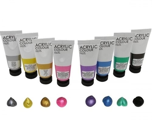 طقم اكريليك 48 لون ارت رانجرز