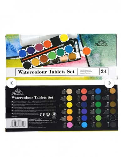 الوان مائية فونكس 24 لون