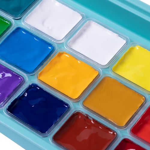 طقم جواش هيمي 18 لون - 30 مل + طقم فرش