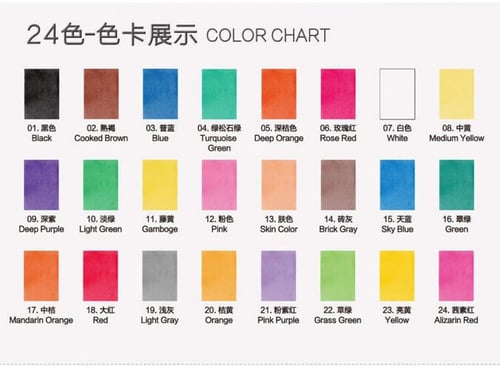 الوان مائيه اقراص - جيورجيوني -24