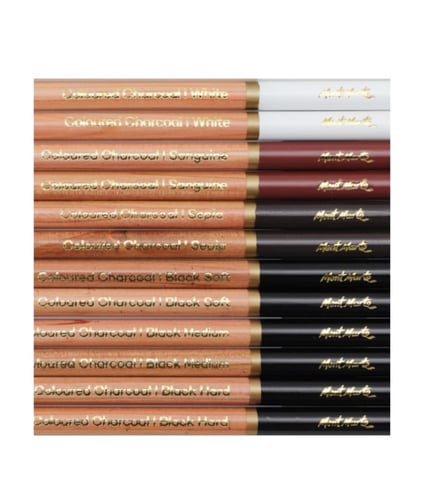 أقلام فحم ملون 12 مونت مارت