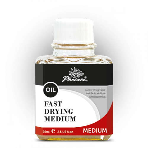 وسيط تسريع جفاف الالوان الزيتية