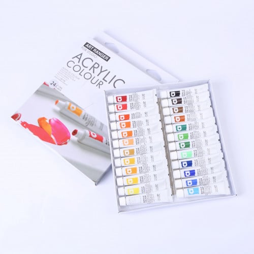 طقم اكريليك 24 لون ارت رانجرز