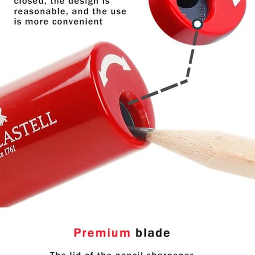 ممحاة قلم وبراية من فابركاستل