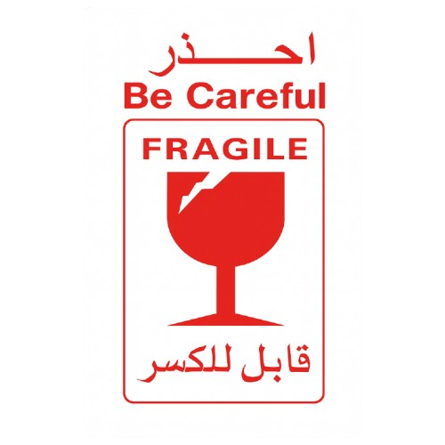 ستيكر قابل للكسر (الشدة بها 10 حبة )