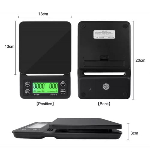 ميزان Timer scale 3000g - مع عداد وقت