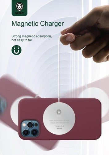 شاحن ماج سيف الشاحن لاسلكى للايفون 12 بقوة 15 واط...